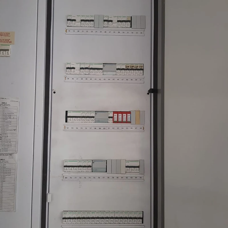 Distribution board installation by SES