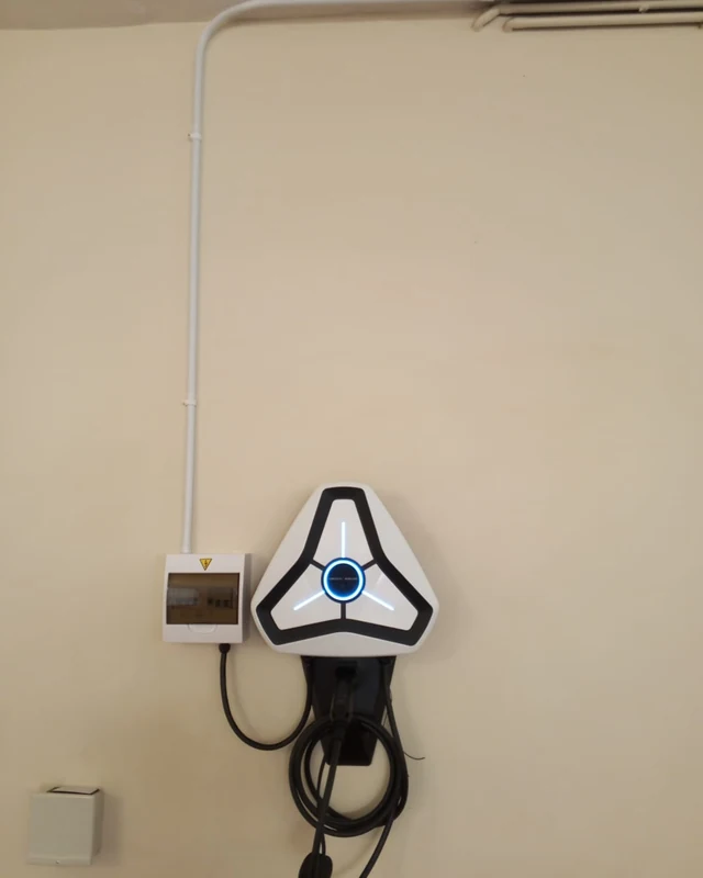 EV charger installation